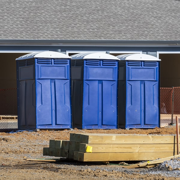 do you offer hand sanitizer dispensers inside the porta potties in Mendon MA